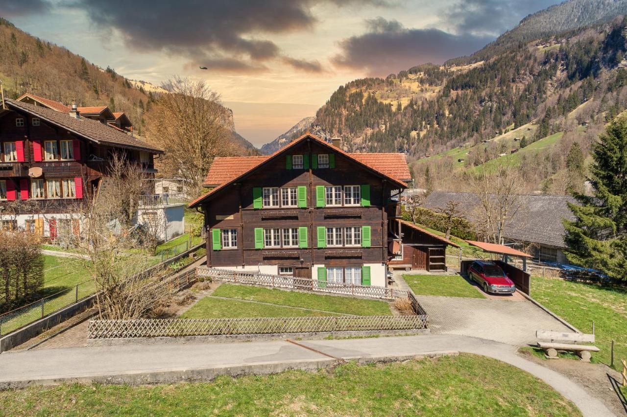 Apartamento Chalet Pironnet With Best Views, Charm And Comfort! Lauterbrunnen Exterior foto