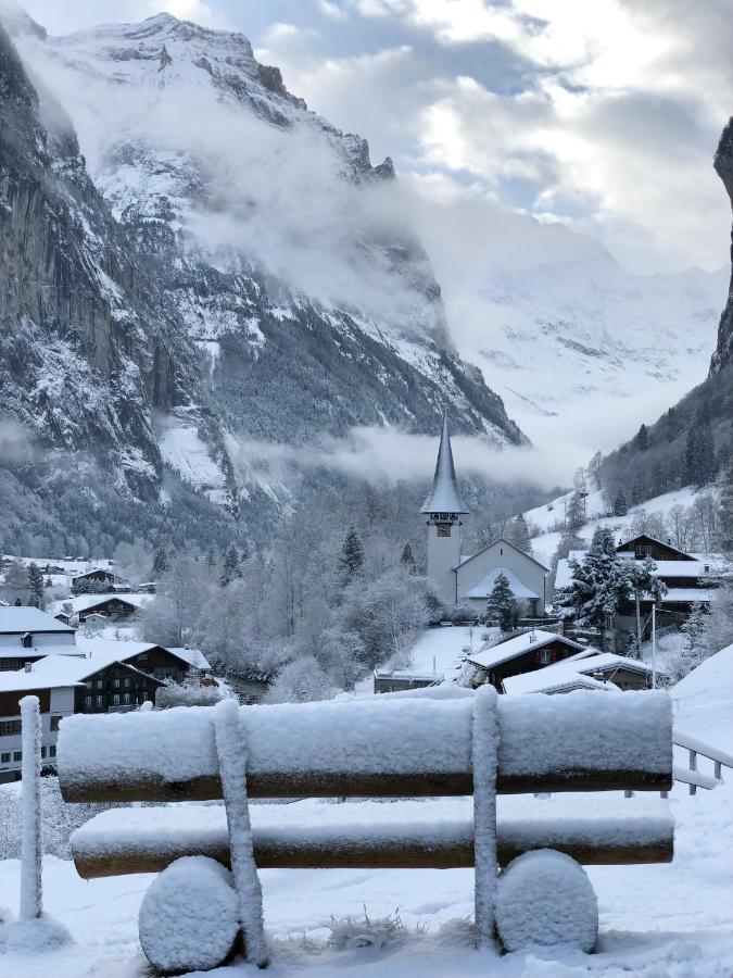 Apartamento Chalet Pironnet With Best Views, Charm And Comfort! Lauterbrunnen Exterior foto