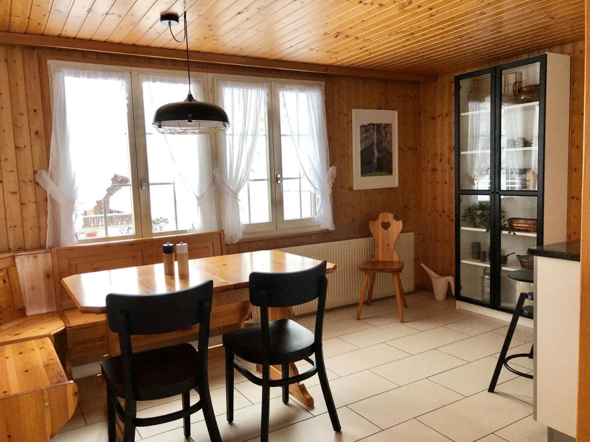 Apartamento Chalet Pironnet With Best Views, Charm And Comfort! Lauterbrunnen Exterior foto