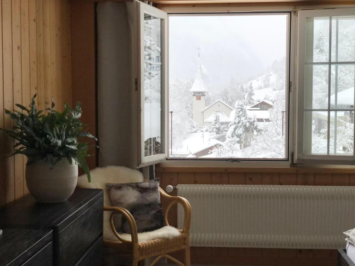 Apartamento Chalet Pironnet With Best Views, Charm And Comfort! Lauterbrunnen Exterior foto