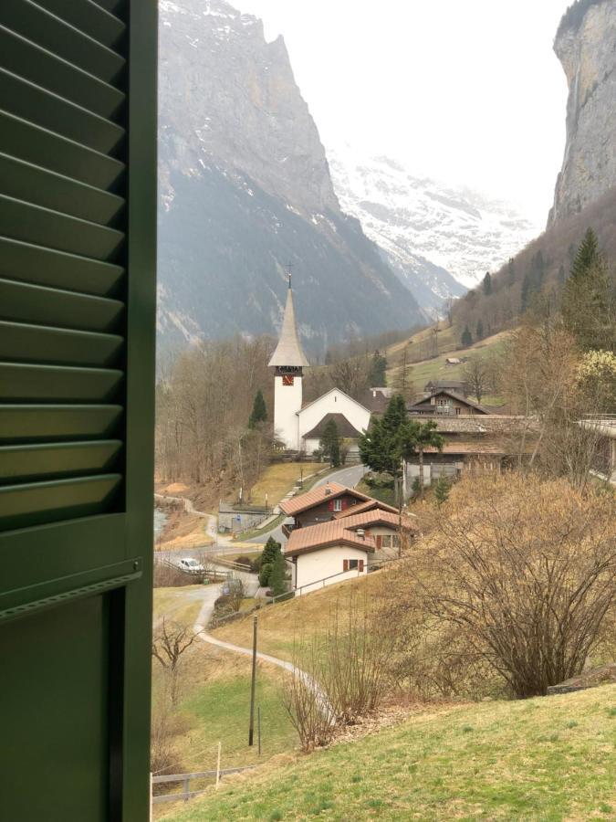 Apartamento Chalet Pironnet With Best Views, Charm And Comfort! Lauterbrunnen Exterior foto