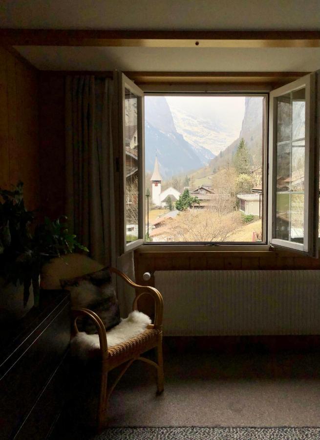 Apartamento Chalet Pironnet With Best Views, Charm And Comfort! Lauterbrunnen Exterior foto